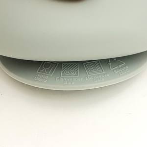Tazón de silicona antideslizante para bebés, vajilla ecológica para bebés, apto para microondas, lavavajillas y congelador, para bebés o niños de 0 a 6 años - Product Image 3