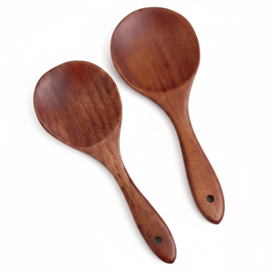 Mini Cuchara de Madera de Diseño Bohemio con Mango Largo, Madera Natural Ecológica Hecha a Mano, Capacidad de 30 ml, Cuchara Pequeña para Té, Café y Sal - Product Image 1