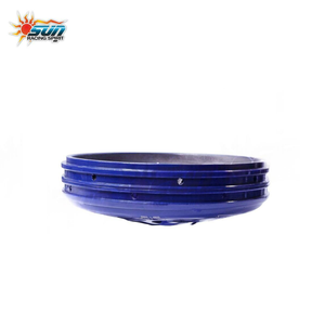 SUN Racing Nouvelle cloche d'embrayage antidérapante en acier inoxydable bleu foncé pour moto CLICK 125/150 avec dissipation de chaleur - Product Image 3