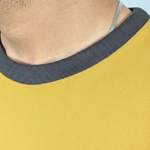 T-shirts pour hommes en coton épais de haute qualité, design vierge, taille personnalisée, anti-rétrécissement, service OEM, prix de gros - Product Image 3