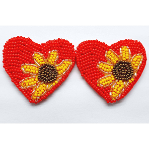 Pendientes Colgantes de Moda para Mujer, Hechos a Mano, Bordado de Perlas, Diseño de Candado, Uso Diario por MD HANDICRAFTS - Product Image 5