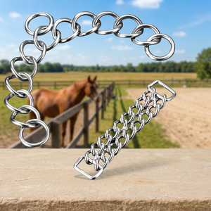 High Quality Classic Eco-Friendly Solid <b>Iron</b> Horse Chain Lead for Outdoor Use - Product Image 3