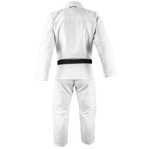 Kimono de Jiu-Jitsu blanc pour adultes, unisexe, 100% coton, durable, logo sur le devant, coupe classique, Gi de Jiu-Jitsu de haute qualité, Gi de Jiu-Jitsu brésilien - Product Image 2
