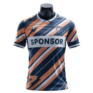 High Quality custom design Fast Drying Men's Soccer Club Uniforms Factory Manufacture Soccer Jerseys Bangladesh Origin - Product Image 5