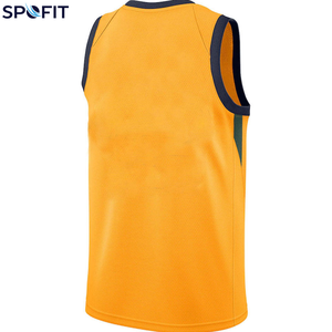 Maillot de basket personnalisé pour homme, sans manches, respirant, avec impression de nom et de numéro, service OEM, maillot de basket sur mesure - Product Image 6