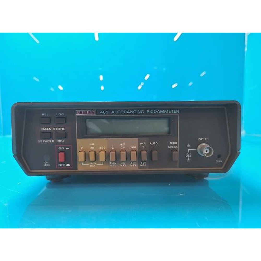 Keithley 485 CONDENSED Operating Instructions Picoammeter Operating <strong>Guide</strong> Used As Is Legacy Semiconductor Equipment Parts