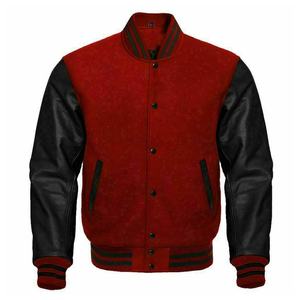 Oem Custom Autumn Formal <b>Men</b> Varsity <b>Jacket</b> Hooded Waterproof 100% Polyester Regular Length - Product Image 3