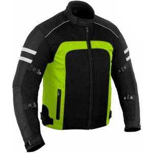 Chaqueta de Motociclismo Transpirable de Verano para Hombre Bacca Moto con Protección CE, Abrigo de Motocicleta Cómodo para Motociclistas - Product Image 3