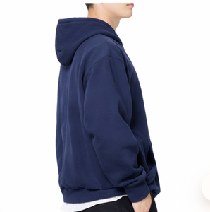 Vente en gros de sweats à capuche en coton de haute qualité pour hommes, logo personnalisé, sweat à capuche à épaules tombantes, sweat à capuche unisexe surdimensionné pour hommes - Product Image 5