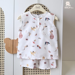 Ensemble de vêtements pour enfants, ensembles de vêtements pour enfants en gros, absorbant la transpiration, haute qualité, fabrication vietnamienne, prix d'usine imbattable - Product Image 2