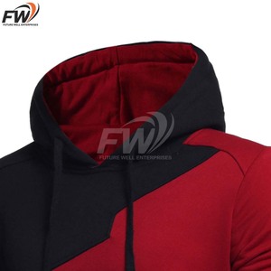 เสื้อฮู้ดดี้ผู้ชายคุณภาพพรีเมียมทรงโอเวอร์ไซส์ คุณภาพสูง รับสกรีนโลโก้ เสื้อฮู้ดดี้สตรีทแวร์ ชุดเสื้อฮู้ดดี้ผู้ชายแบบเรียบ - Product Image 4