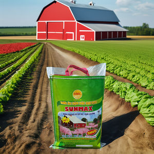 Bolsas de plástico tejidas PP de 25KG, superficie estampada en caliente a prueba de humedad laminada BOPP para agricultura, almacenamiento de harina de alimentación de fertilizante de arroz - Product Image 4