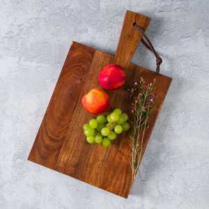 Premium Acacia Wood Cutting <b>Board</b> with Handle Rectangle Shape Eco-friendly Kitchen Chopping <b>Board</b> Serving Material For Kitchen - Product Image 5