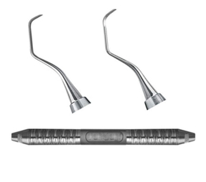 Implantes Dentales DI-SISY007 H6/H7, Removedor de Sarro para Higienistas # 6 utensilios de cocina de plástico con mango de acero satinado, accionamiento manual, certificación CE - Product Image 1
