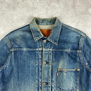 Outfitize Chaqueta vaquera oversize estilo boyfriend para mujer, estilo holgado, con lavado vintage, a la moda - Product Image 3