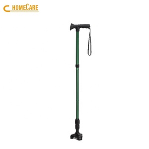 Bastón de Senderismo Retráctil de Aleación de Aluminio, Ultraligero, con Mango en T, Capacidad de 250 Libras, Rotación de 360 Grados, para Personas Mayores - Product Image 2