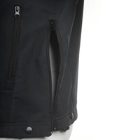 Softshell personnalisé pour hommes Conception personnalisée Vestes de pluie pour hommes Imperméable coupe-vent Softshell pour la course à pied, la randonnée et le cyclisme