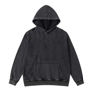 Sudadera con Capucha Oversize de Algodón Pesado, Diseño Moderno Inspirado en Streetwear, con Acabado Lavado Ácido - Product Image 2