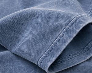 Camiseta para Hombre Sunfade, Corte Holgado, Algodón Grueso de 380g, Ecológica, Transpirable, Lavado Vintage, Estilo Urbano, Venta al Por Mayor OEM - Product Image 5