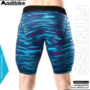 Pantalones Cortos Deportivos Personalizados, Elásticos, MOQ Bajo, Pantalones Cortos de Compresión, Último Diseño, Venta al Por Mayor - Product Image 4