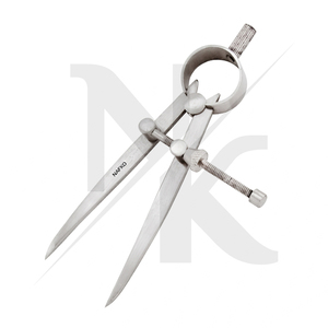 Wholesale Premium Quality Divider Flat <b>Leg</b> 4" Spring Divider Tool Gauge Distant Measuring Compass Layout Jewelry <b>Bench</b> Tools - Product Image 6
