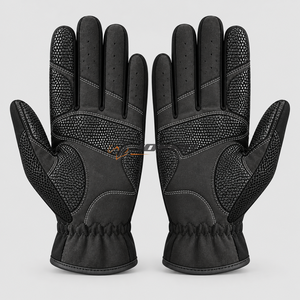Gants d'équitation haut de gamme pour les passionnés d'équitation, dotés d'un tissu lisse, de paumes durables et d'un ajustement sécurisé pour les séances d'entraînement. - Product Image 5