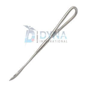 Aiguille de suture vulvaire de haute qualité, aiguille Gerlach, anneaux de nez en acier inoxydable pour bovins - Product Image 2