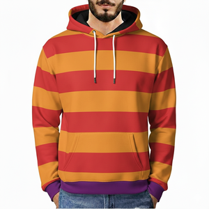 เสื้อฮู้ดดี้ผู้ชายแฟชั่นปี 2026 ผ้าฝ้าย 100% สีพื้น พิมพ์ลายดิจิทัล กันน้ำ ใส่ได้ทั้งลำลองและกิจกรรมกลางแจ้ง พร้อมโลโก้สีตามสั่ง - Product Image 6