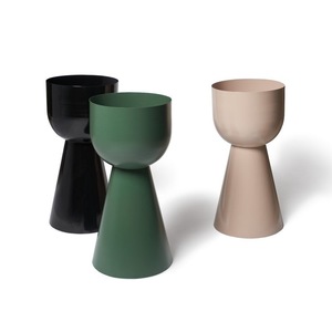 Juego de Macetas Modernas de Metal con Múltiples Placas, Macetas de Escritorio para Interiores, Estilo Minimalista para Plantas Verdes - Product Image 1