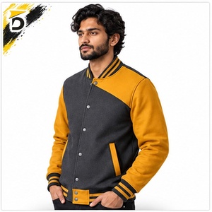 Veste varsity pour homme de haute qualité, dotée d'un tissu confortable, de coutures durables et d'un style moderne pour une mode décontractée et quotidienne. - Product Image 4