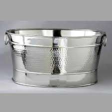 Bac à bière en fer poli - Design moderne - Product Image 4