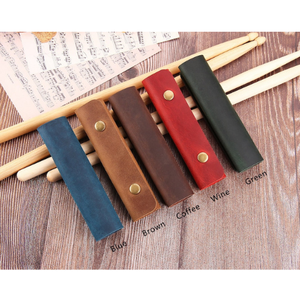 Estuche de Cuero Personalizado para Baquetas, Porta Baquetas Grabado, Regalo para Músicos - Product Image 2
