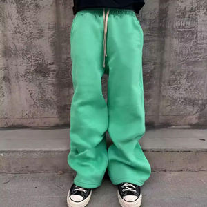 Pantalones Jogger Personalizados de Pierna Recta de 400 GSM para Hombre, Pantalones Jogger Holgados con Corte Acampanado, Muestra Gratuita, Pantalones Jogger para Hombre, Pantalones Stacked - Product Image 4