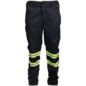 Pantalones de Trabajo de Algodón de Alto Rendimiento con Múltiples Bolsillos, Resistentes al Desgaste, Anti-Chispas, Anti-Abrasión y Anti-Escaldaduras - Product Image 2
