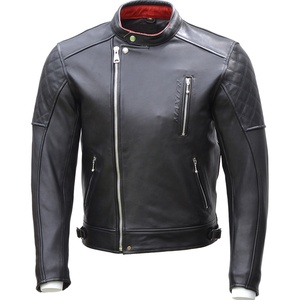 Veste de moto en cuir de vachette pour hommes de qualité professionnelle haute coupe-vent grande taille Design vente de saison d'hiver pour l'été/hiver - Product Image 1