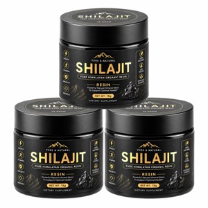 Résine de Shilajit de l'Himalaya 100% Pure et Naturelle OEM/ODM 30g avec 82%+ d'Acide Fulvique – Shilajit Original pour l'Énergie et le Soutien de l'Endurance - Product Image 1