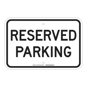 Señal de Estacionamiento Reservado Brady, Resistente a la Intemperie, para Uso en Interiores/Exteriores, para Áreas de Estacionamiento - Product Image 2