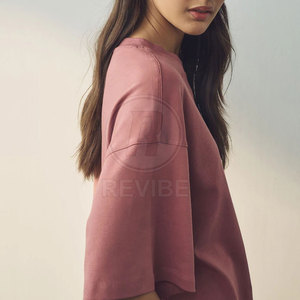 Nouvel Arrivage T-shirt Boxy Femme Coupe Ample Été Toile Respirante Style Unique En Promotion - Product Image 6