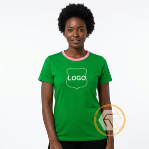 GREEK <b>TREASURES</b> Women's Alpha | Kapa Sorority Casual Eco-Friendly 100% Cotton Jersey Half Sleeve T-Shirt 180g Breathable High - Product Image 2
