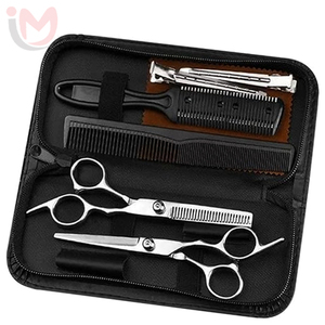 High Quality Durable Stainless Steel Professional <b>Salon</b> Tools Barber Kit Thinning Scissors Customized Color Custom Size OEM/ODM - Product Image 1