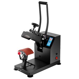 Pressa Termica Digitale Curva 6x3.75 Pollici con Display LCD, Telaio in Acciaio Rigido, Design Antiaderente per Stampa su Cappelli e Tazze - Product Image 5