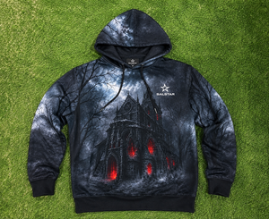 Halloween Horror Pullover <b>Hoodie</b> Personalized Graphic Hooded Sweatshirt Wholesale Manufacturer - Product Image 6