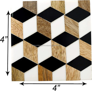 Tranches de bois de pin, 30 pièces, 6-7 cm, non finies, pré-percées, rondes, trou de 2,4-2,8 pouces, kit DIY, artisanat, décorations de Noël et sous-verres - Product Image 3