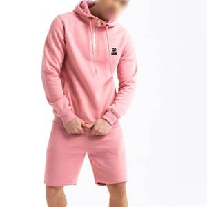 Ensemble sweat à capuche et short pour homme fabriqué au Pakistan, coupe ajustée, décontracté, 100% coton, haute qualité, produits très demandés par les clients - Product Image 4