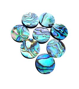 925สเตอริ่งเปลือกหอยเป๋าฮื้อธรรมชาติคุณภาพสูงอัญมณีควอทซ์แบบหลวมปรับเทียบได้สำหรับการทำเครื่องประดับที่ดี - Product Image 1