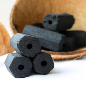 Briquetas de Carbón Vegetal Hechas a Máquina con Cáscara de Coco Natural, Alto Contenido de Carbono, Larga Duración, Bajo Contenido de Ceniza, Sin Humo, para Barbacoa, Shisha, Hookah - Product Image 3