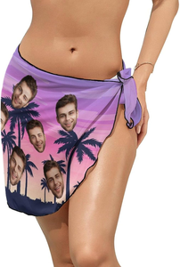 Custom Printed Polynesian Sarong Hawaiian Pareo Beach Wrap Tropical Resort Wear OEM ODM Fabric Manufacturer - Product Image 6