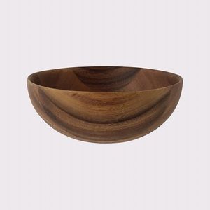 Bol de service en bois de manguier de style européen, écologique, léger, fait main, durable, résistant à la chaleur, non revêtu, idéal pour les dîners et les fêtes - Product Image 4