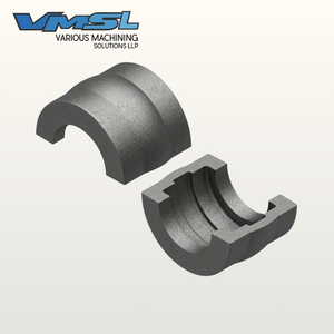 CNC Machined SG Iron Split Bearing Housing Cartridge Cart Precision Bearing Housing Assembly OEM - Product Image 4