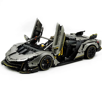 GULY-10635 MOC Blocs de construction en plastique, modèle de voiture de sport, 3654 pièces, alimenté par batterie, jouet d'assemblage DIY, pour les âges de 15 à 35 ans